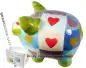 Preview: Sparschwein mit Herzdekor B
